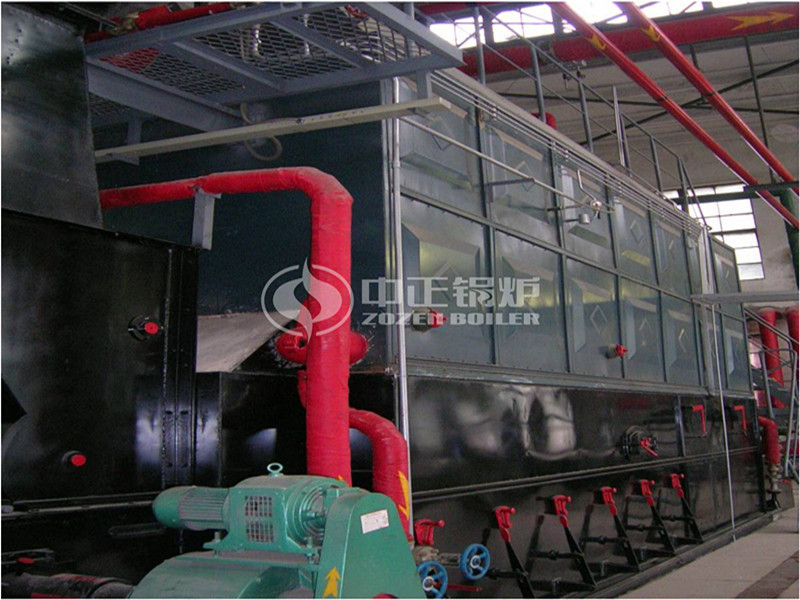 江西中煙10噸SZL系列燃煤蒸汽鍋爐項目